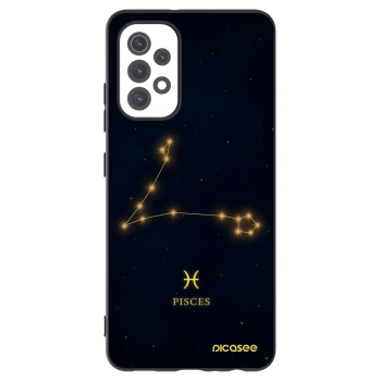Picasee silikonowe czarne etui na Samsung Galaxy A32 5G A326B - PISCES