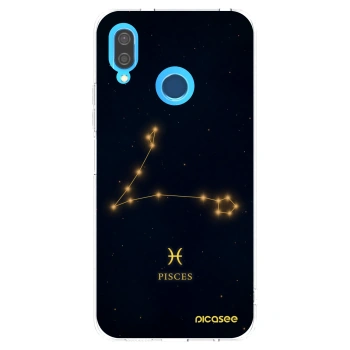 Picasee silikonowe przeźroczyste etui na Huawei P20 Lite - PISCES