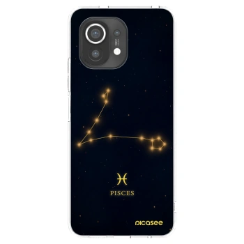 Picasee silikonowe przeźroczyste etui na Xiaomi Mi 11 - PISCES