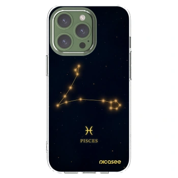 Picasee silikonowe przeźroczyste etui na Apple iPhone 13 Pro - PISCES