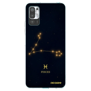 Picasee silikonowe przeźroczyste etui na Xiaomi Redmi Note 10 5G - PISCES