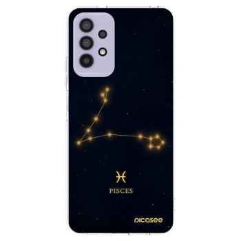 Picasee silikonowe przeźroczyste etui na Samsung Galaxy A32 4G SM-A325F - PISCES