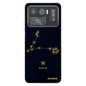 Picasee silikonowe przeźroczyste etui na Xiaomi Mi 11 Ultra - PISCES