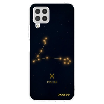 Picasee silikonowe przeźroczyste etui na Samsung Galaxy A22 A225F 4G - PISCES