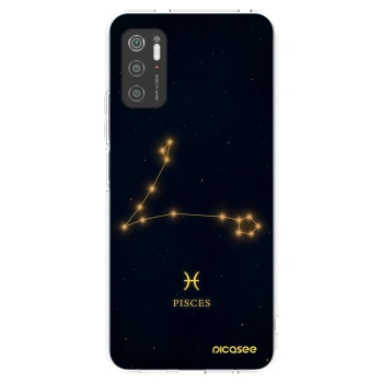 Picasee silikonowe przeźroczyste etui na Xiaomi Poco M3 Pro 5G - PISCES