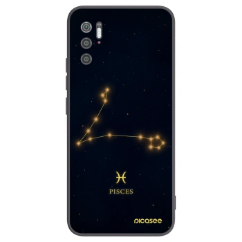 Picasee silikonowe czarne etui na Xiaomi Poco M3 Pro 5G - PISCES