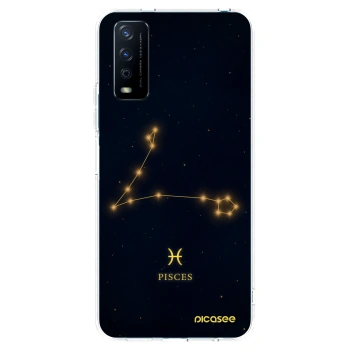 Picasee silikonowe przeźroczyste etui na Vivo Y11s - PISCES