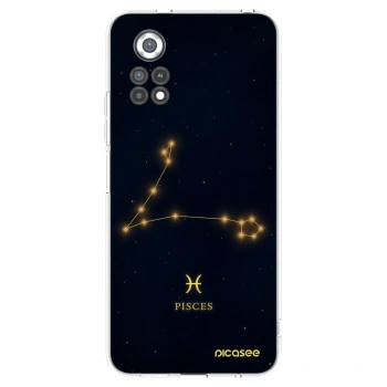 Picasee silikonowe przeźroczyste etui na Xiaomi Poco X4 Pro 5G - PISCES
