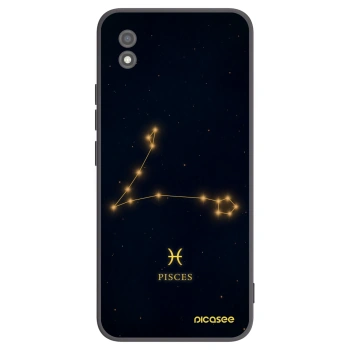 Picasee silikonowe czarne etui na Realme C11 (2021) - PISCES