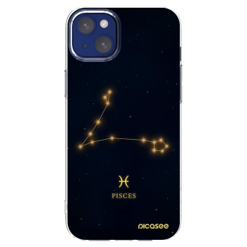 Picasee silikonowe przeźroczyste etui na Apple iPhone 14 Plus - PISCES