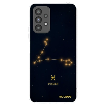 Picasee silikonowe przeźroczyste etui na Samsung Galaxy A73 5G - PISCES
