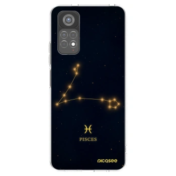 Picasee silikonowe przeźroczyste etui na Xiaomi Redmi Note 11S 5G - PISCES
