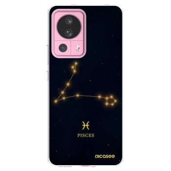 Picasee silikonowe przeźroczyste etui na Xiaomi 13 Lite - PISCES