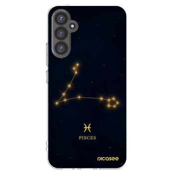 Picasee silikonowe przeźroczyste etui na Samsung Galaxy A34 5G A346B - PISCES