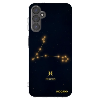Picasee silikonowe przeźroczyste etui na Samsung Galaxy A14 4G A145R - PISCES