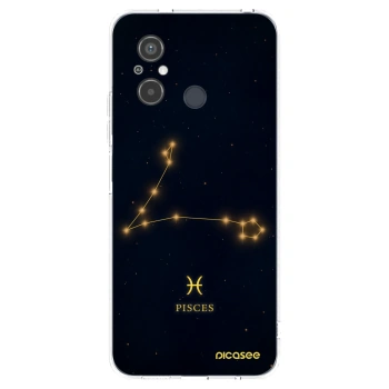 Picasee silikonowe przeźroczyste etui na Xiaomi Redmi 12C - PISCES