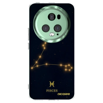 Picasee silikonowe przeźroczyste etui na Honor Magic5 Pro - PISCES