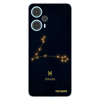 Picasee silikonowe przeźroczyste etui na Xiaomi Poco F5 - PISCES
