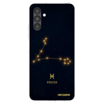 Picasee silikonowe przeźroczyste etui na Samsung Galaxy A04s A047F - PISCES