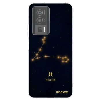Picasee silikonowe przeźroczyste etui na Xiaomi Poco F5 Pro 5G - PISCES