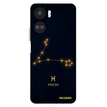 Picasee silikonowe przeźroczyste etui na Honor 90 Lite 5G - PISCES