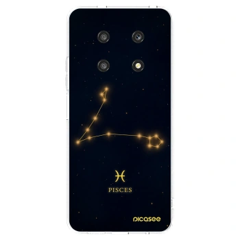 Picasee silikonowe przeźroczyste etui na Honor Magic4 Lite 5G - PISCES
