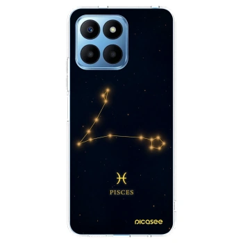 Picasee silikonowe przeźroczyste etui na Honor 70 Lite - PISCES