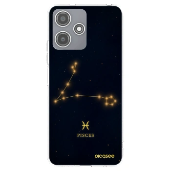 Picasee silikonowe przeźroczyste etui na Xiaomi Redmi 12 5G - PISCES