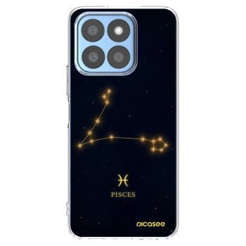 Picasee silikonowe przeźroczyste etui na Honor X8b - PISCES