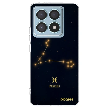 Picasee silikonowe przeźroczyste etui na Xiaomi 14T Pro - PISCES