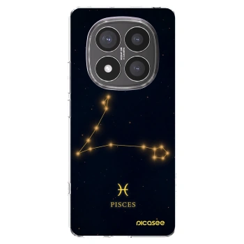 Picasee silikonowe przeźroczyste etui na Xiaomi Redmi Note 14 Pro+ 5G - PISCES