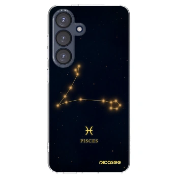 Picasee silikonowe przeźroczyste etui na Samsung Galaxy S25 5G - PISCES