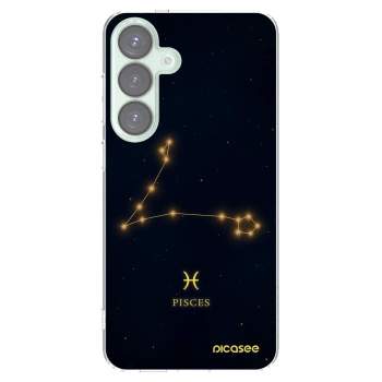 Picasee silikonowe przeźroczyste etui na Samsung Galaxy S25+ 5G - PISCES