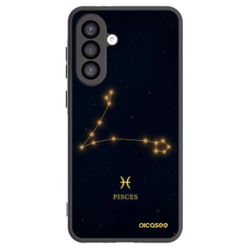 Picasee silikonowe czarne etui na Samsung Galaxy A26 5G A266B - PISCES