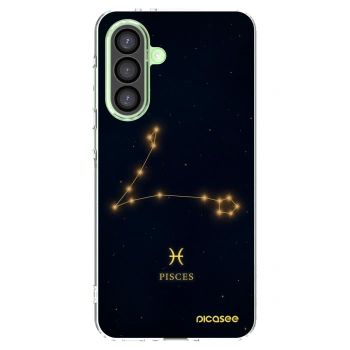Picasee silikonowe przeźroczyste etui na Samsung Galaxy A26 5G A266B - PISCES