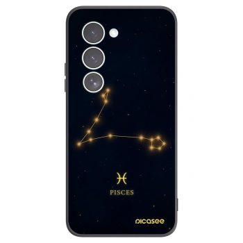 Picasee silikonowe czarne etui na Xiaomi Redmi 15 5G - PISCES