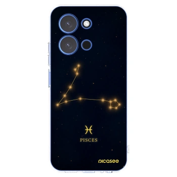 Picasee silikonowe przeźroczyste etui na Xiaomi Redmi 15C 4G - PISCES