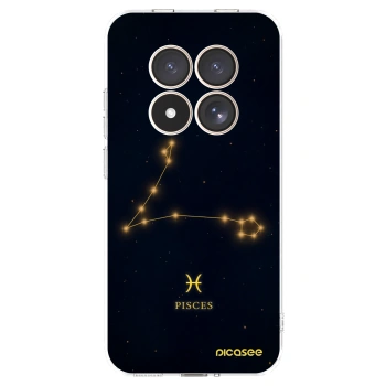 Picasee silikonowe przeźroczyste etui na Xiaomi Redmi Note 15 Pro 4G - PISCES