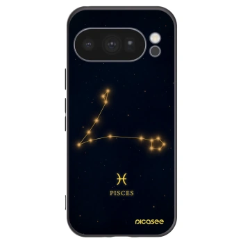 Picasee silikonowe czarne etui na Google Pixel 10 Pro - PISCES