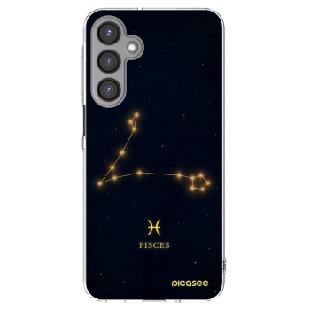 Picasee silikonowe przeźroczyste etui na Samsung Galaxy A16 4G - PISCES