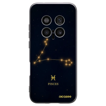 Picasee silikonowe czarne etui na Honor Magic8 Pro 5G - PISCES