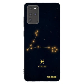 Picasee silikonowe przeźroczyste etui na Samsung Galaxy S20+ G985F - PISCES