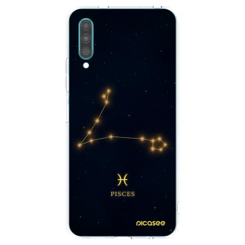 Picasee silikonowe przeźroczyste etui na Samsung Galaxy A30s A307F - PISCES