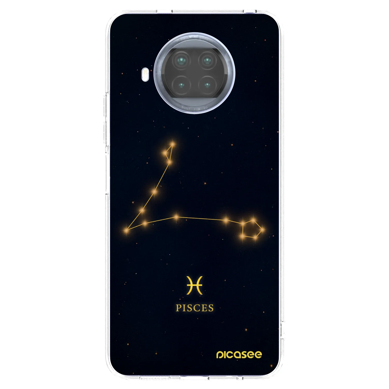Picasee silikonowe przeźroczyste etui na Xiaomi Mi 10T Lite - PISCES