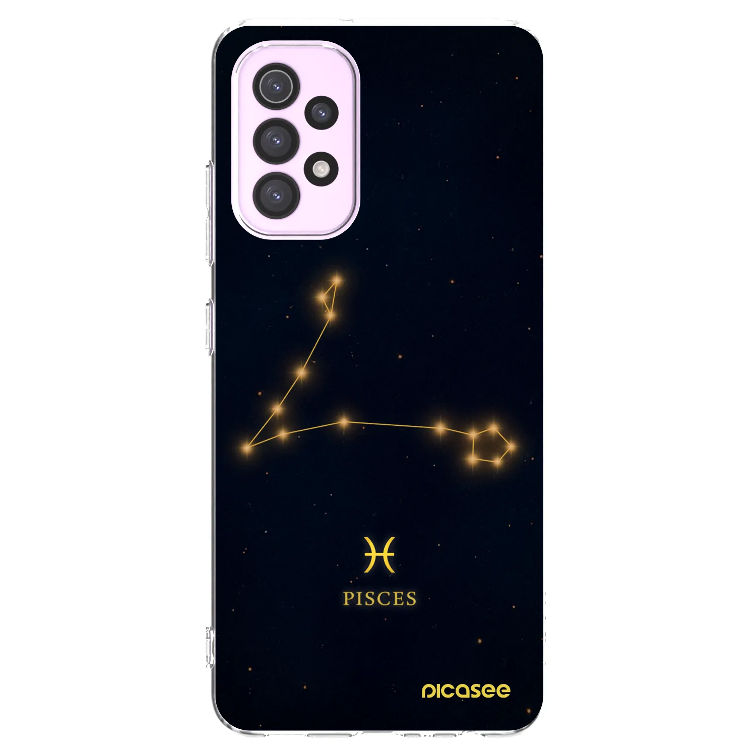 Picasee silikonowe przeźroczyste etui na Samsung Galaxy A32 5G A326B - PISCES
