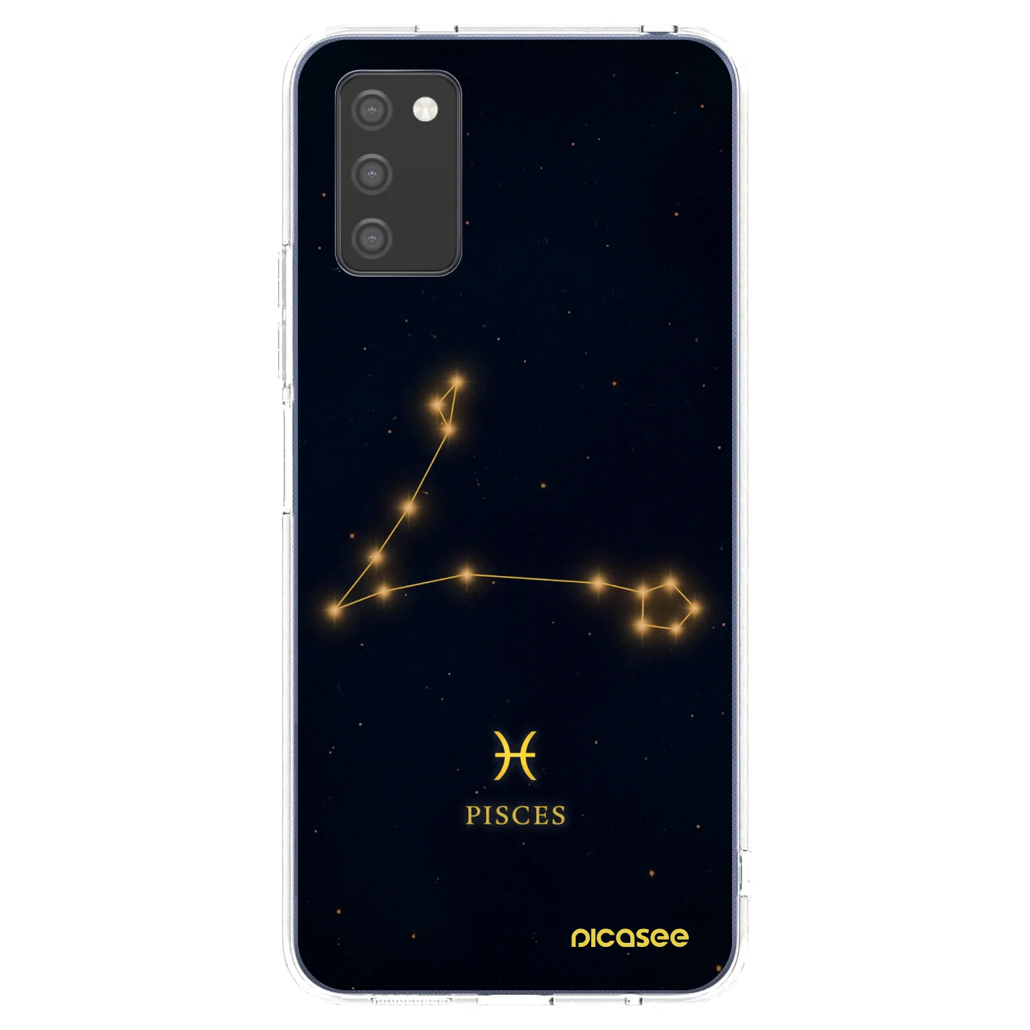 Picasee silikonowe przeźroczyste etui na Samsung Galaxy A02s A025G - PISCES