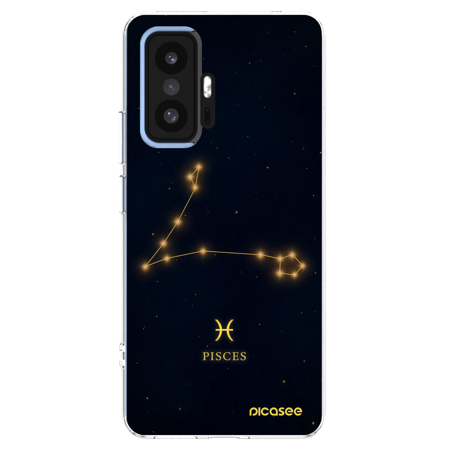 Picasee silikonowe przeźroczyste etui na Xiaomi 11T - PISCES