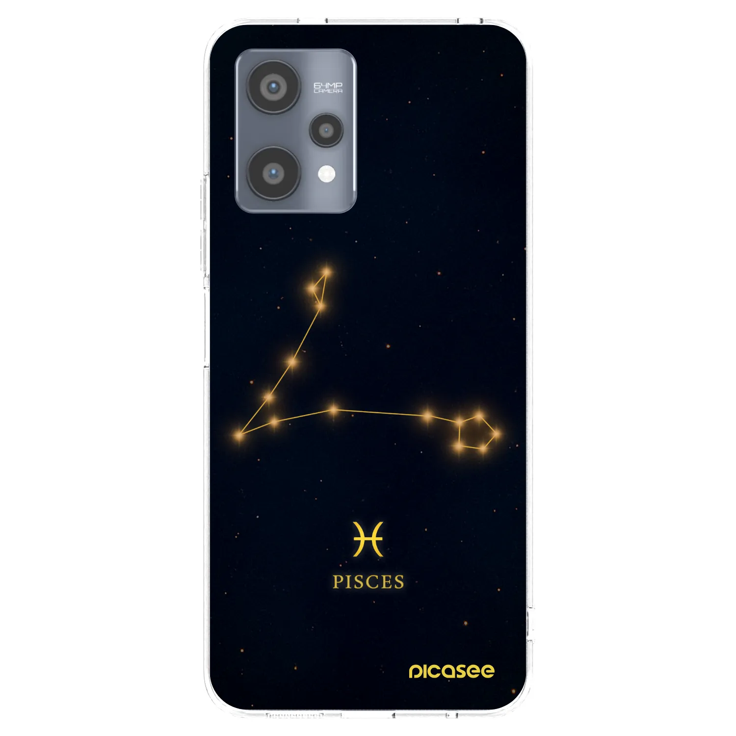 Picasee silikonowe przeźroczyste etui na Realme 9 Pro 5G - PISCES