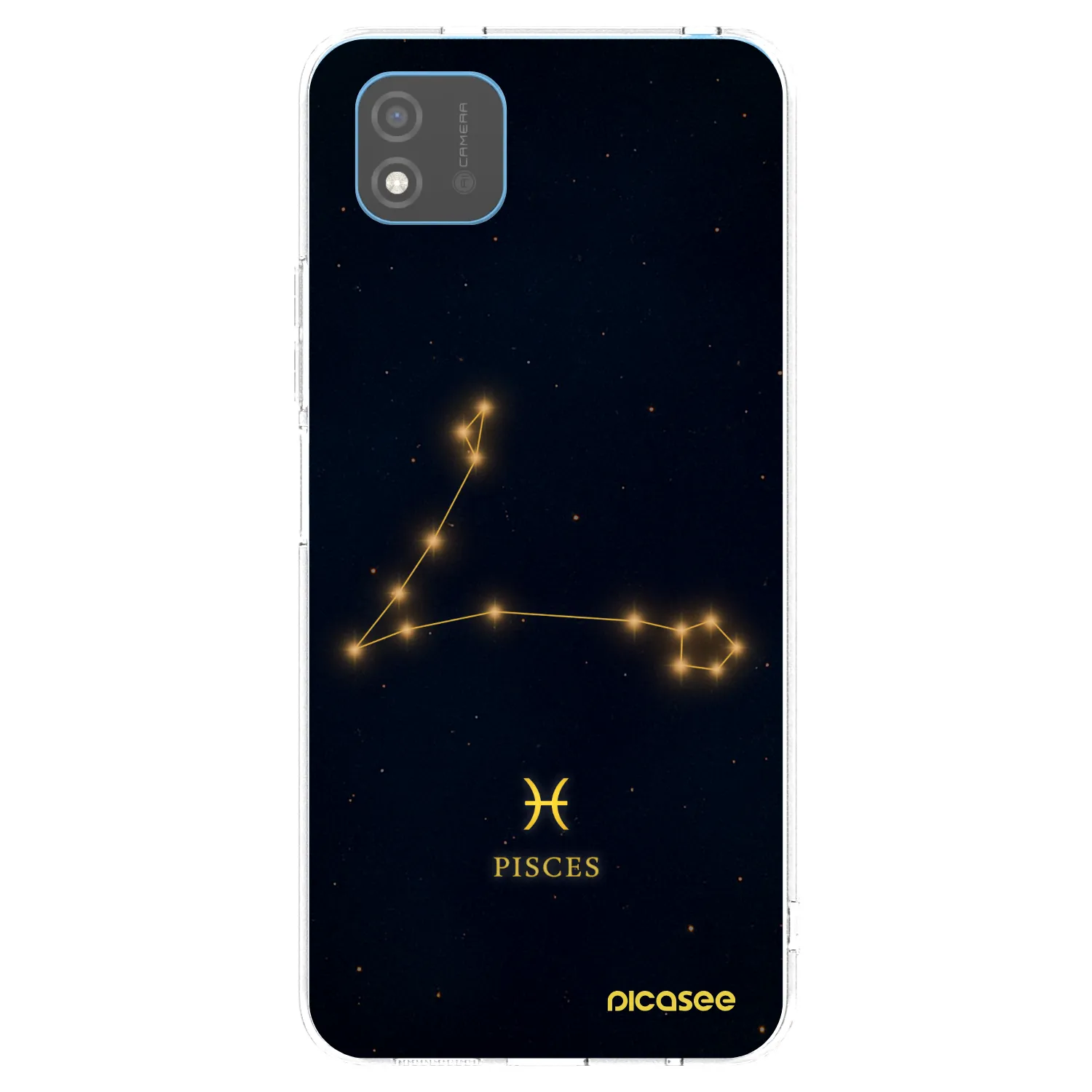 Picasee silikonowe przeźroczyste etui na Realme C11 (2021) - PISCES