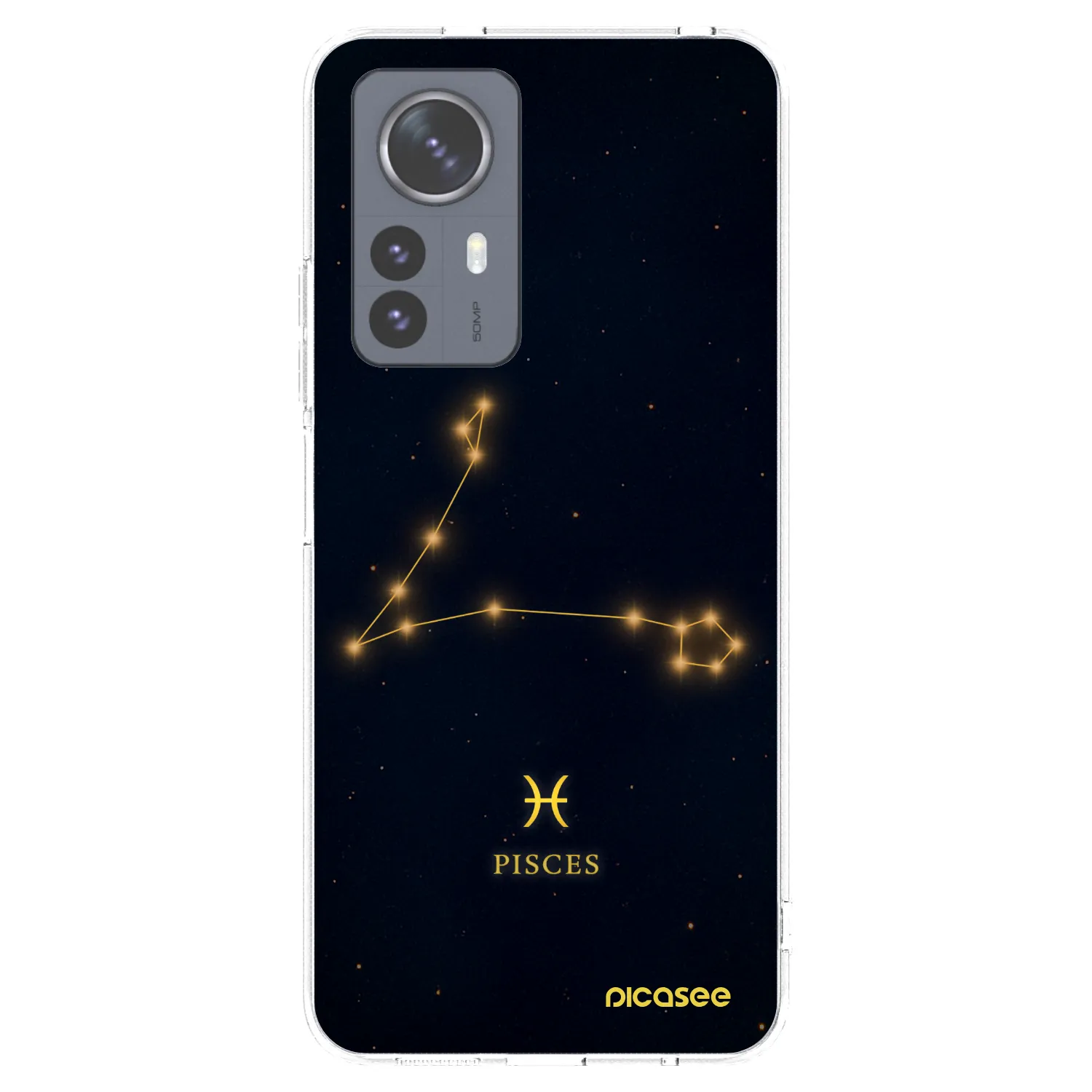 Picasee silikonowe przeźroczyste etui na Xiaomi 12 Pro - PISCES